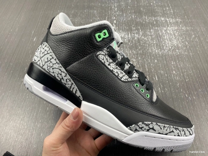 HYPE Jordan Green Glow 3 CT8532-031 Air 0717